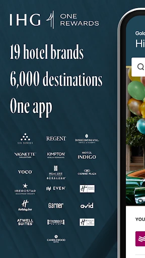 IHG Hotels & Rewards screenshot