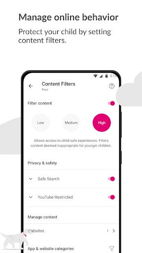T-Mobile® FamilyMode™ screenshot