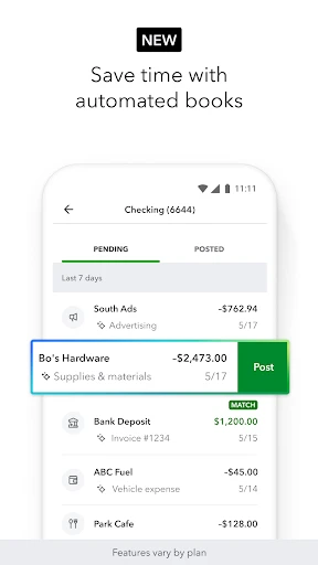 QuickBooks Online Accounting screenshot