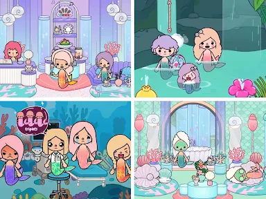 Mermaid Games: Princess Salon screenshot