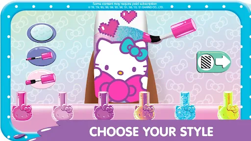 Hello Kitty Nail Salon screenshot