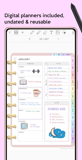 Penly: Digital Planner & Notes screenshot