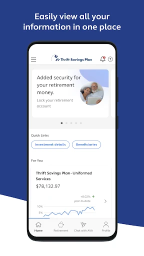 Thrift Savings Plan screenshot