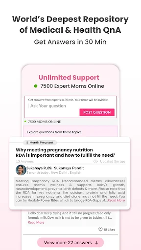 Healofy Pregnancy & Parenting screenshot