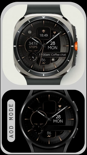 Dream 132 bronze watch face screenshot