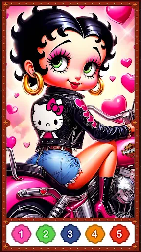 Retro Style Coloring Games screenshot