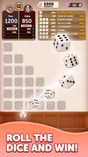 Farkle Dice Roll screenshot