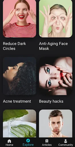 Skincare and Face Care Routine screenshot