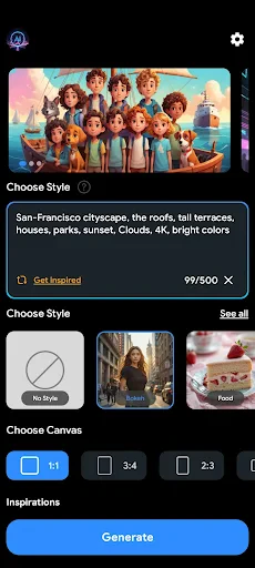 DreamPic - AI Image Generator screenshot