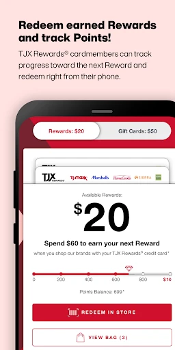 T.J.Maxx screenshot