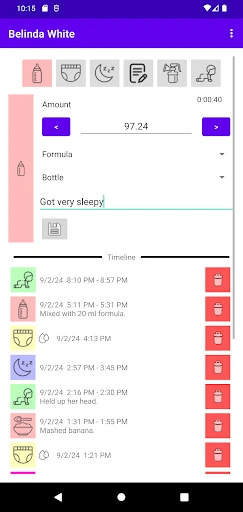 Baby Buddy for Android screenshot