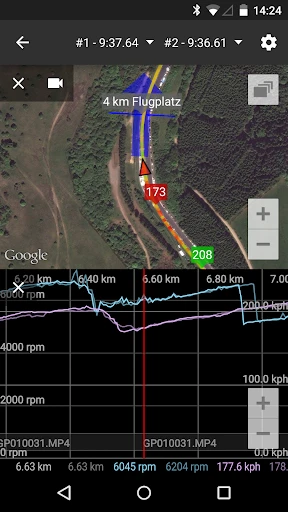 RaceChrono Pro screenshot