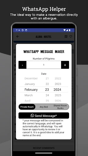 Wise Pilgrim Camino Portugués screenshot