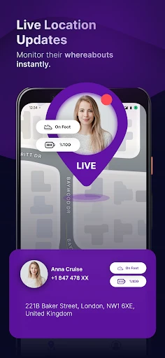 GPS Location Tracker Phone App screenshot