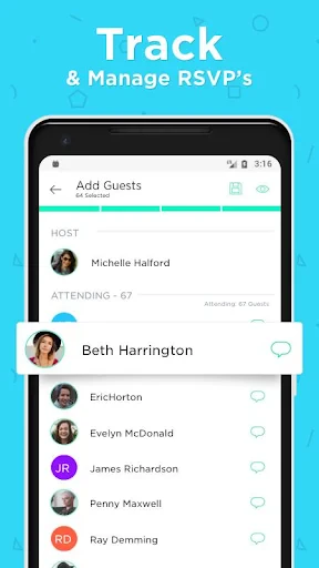 Hobnob - Invitation Card Maker screenshot