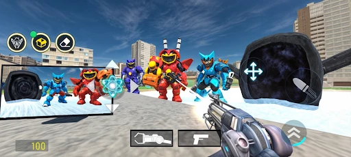 Nextbots In Playground mod screenshot