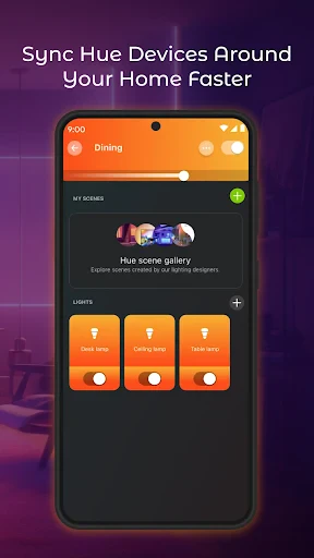Hue Light App Remote Control screenshot