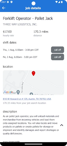 randstad: jobs for workers screenshot