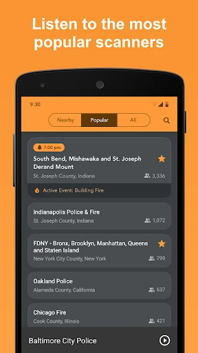 Scanner Radio - Police Scanner screenshot