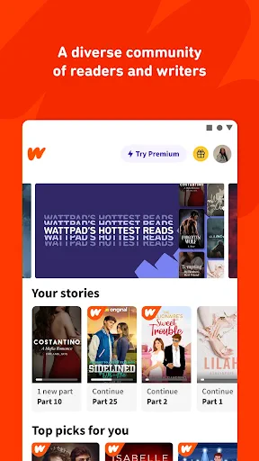 Wattpad - Read & Write Stories screenshot