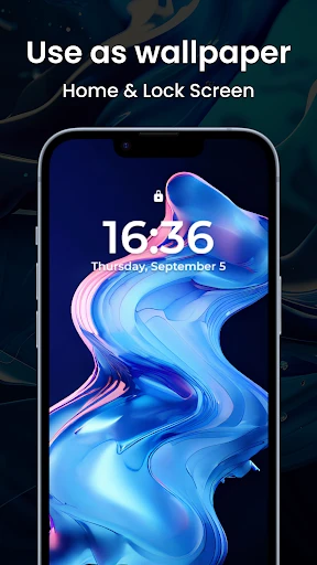 Magic Fluid Live Wallpapers 5D screenshot