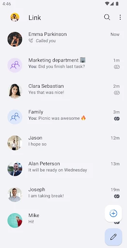 Link Messenger screenshot