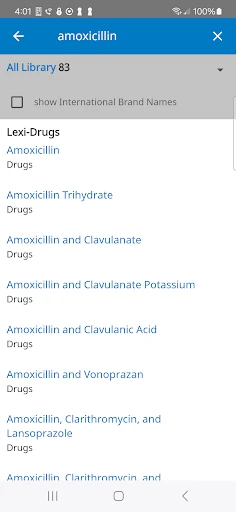 Uptodate Lexidrug screenshot