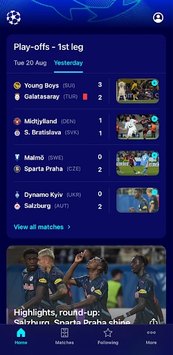 Champions League Official screenshot