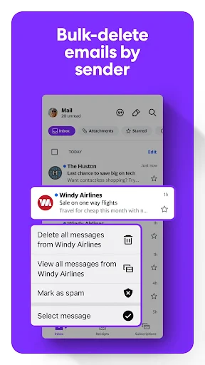 Yahoo Mail screenshot