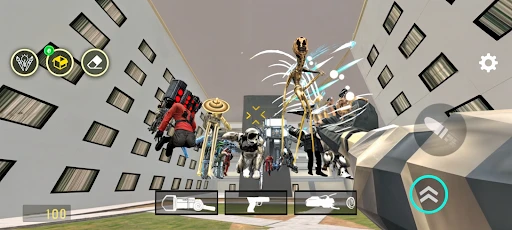 Nextbots In Playground mod screenshot