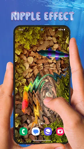 3D Fish Tank Live Wallpaper screenshot