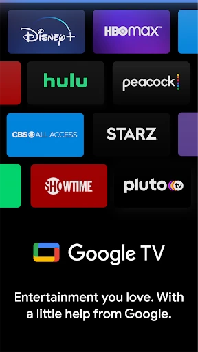 Google TV screenshot