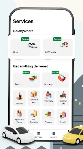 Uber - Request a ride screenshot