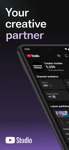 YouTube Studio screenshot
