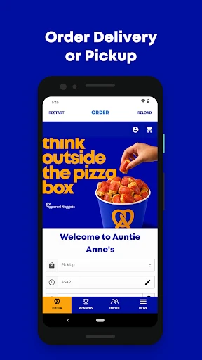Auntie Anne’s Rewards screenshot