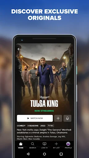 Paramount+ screenshot