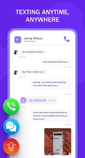 Text, Call & Phone number screenshot