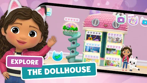 Gabbys Dollhouse: Games & Cats screenshot
