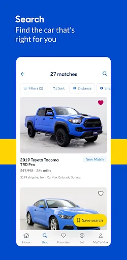 CarMax: Used Cars for Sale screenshot