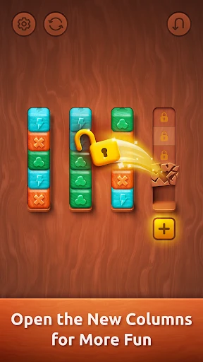 Colorwood Sort Puzzle Game screenshot