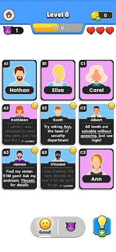 Clue Master - Logic Puzzles screenshot