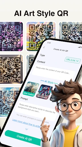 Safe QR OCR AI Scanner Creator screenshot