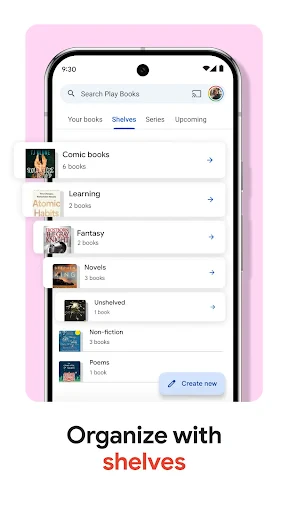 Google Play Books & Audiobooks screenshot