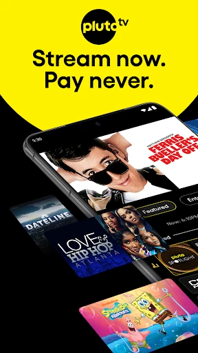 PlutoTV: Live TV & Free Movies screenshot
