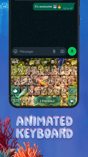 3D Fish Tank Live Wallpaper screenshot