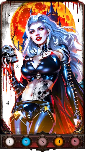 Dark, Horror Color by Number screenshot