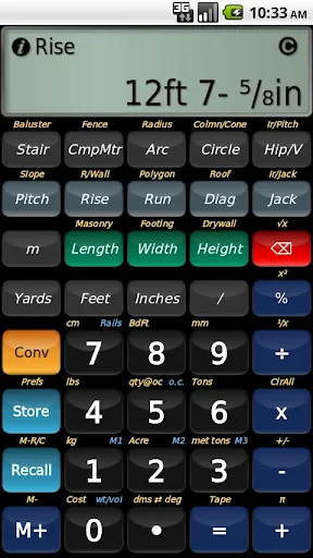 BuildCalc screenshot