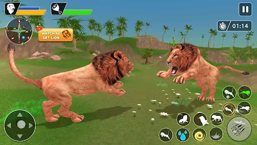 Lion Games Animal Simulator 3D screenshot