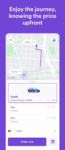 Cabify screenshot