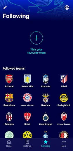 Champions League Official screenshot